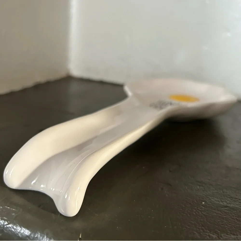 Rae Dunn SUNNY SIDE UP Spoon Rest - Picture 5 of 8
